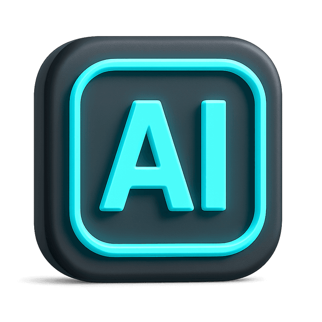AI 3D Icon