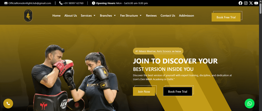 Lion's Den Fight Club MMA Academy